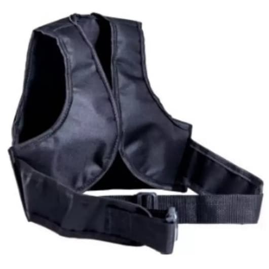 Colete Cinto Segurança Infantil Moto Criança Garupa Preto