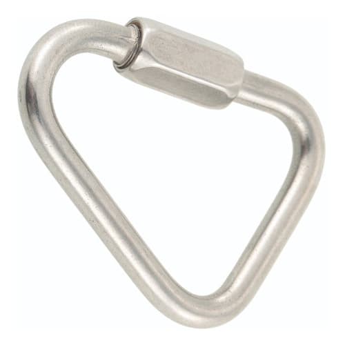 Mosquetão Delta 600kg Malha Rápida Delta 10mm Aço