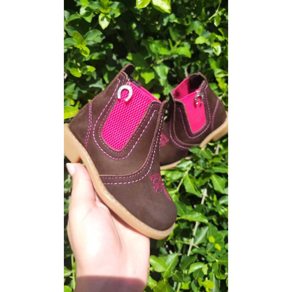 Bota Botina Country menina Feminino Infantil BOIADEIRA!!!