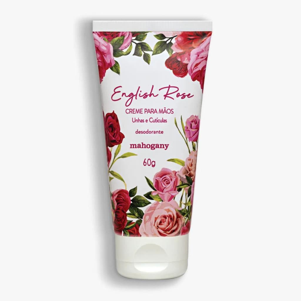 English Rose Creme para Mãos Desodorante Corporal 60g Mahogany