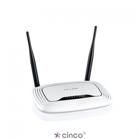 Roteador Wireless TP-Link TL-WR841N 300Mbps N Router 2 Antenas USADO com fonte