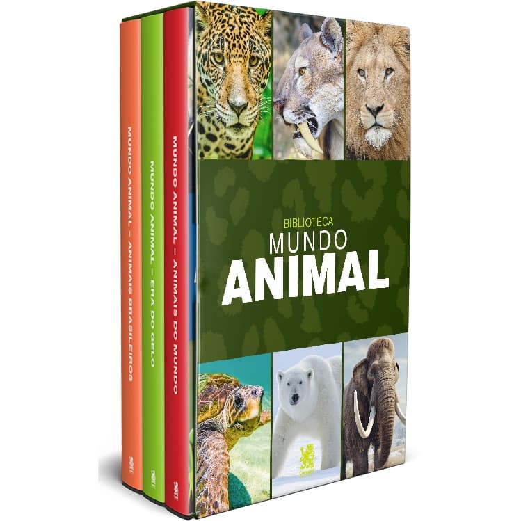 Biblioteca Mundo Animal - Box com 3 Livros