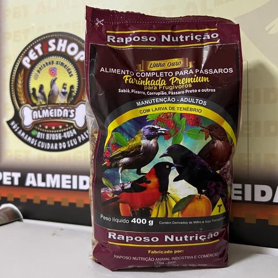 Farinhada Premium - Pixarro, Trinca-ferro, Sabiá, Currupião, Pássaro Preto e outros