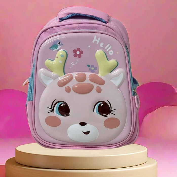 Mochila para Crianças Mochila Infantil Animais Zoo Bichinhos Menina Menino Creche Escolar Passeio Jardim de Infância