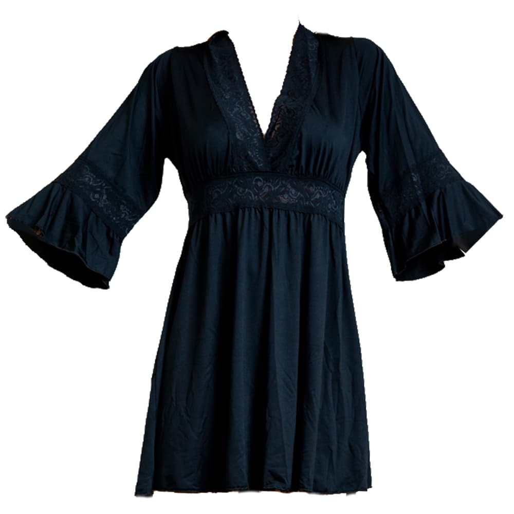 Camisola Amamentação Detalhe com Renda Manga Bufante Lindas Cores | 842