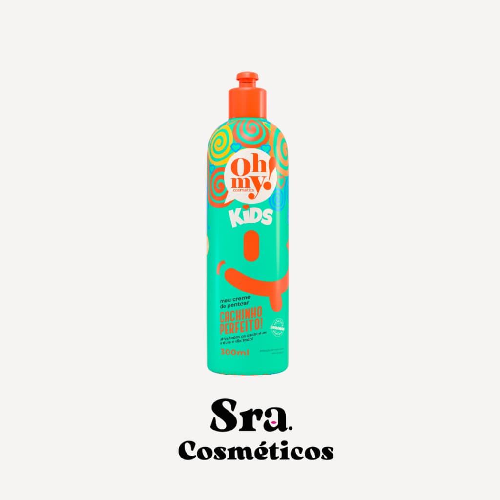 Creme de Pentear Cachinho Perfeito 300g Kids Oh My