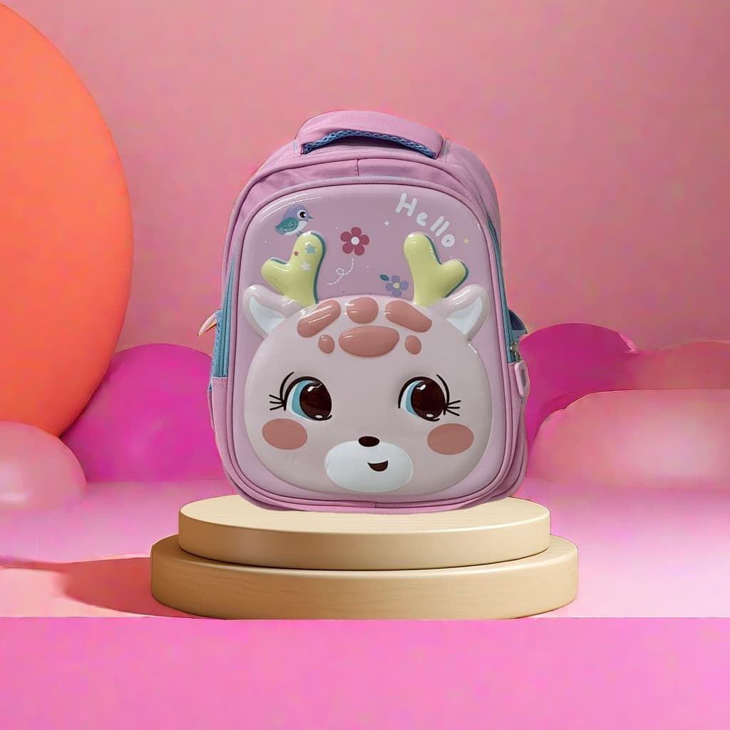 Mochila para Crianças Mochila Infantil Animais Zoo Bichinhos Menina Menino Creche Escolar Passeio Jardim de Infância