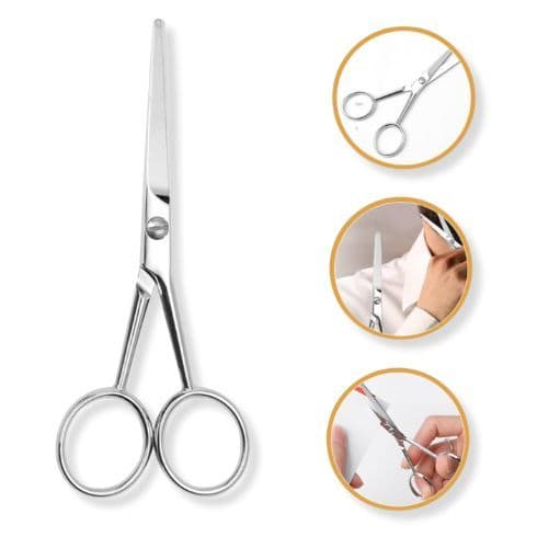 Tesoura de Aço Inoxidável Alta Qualidade para Uso Doméstico e Profissional