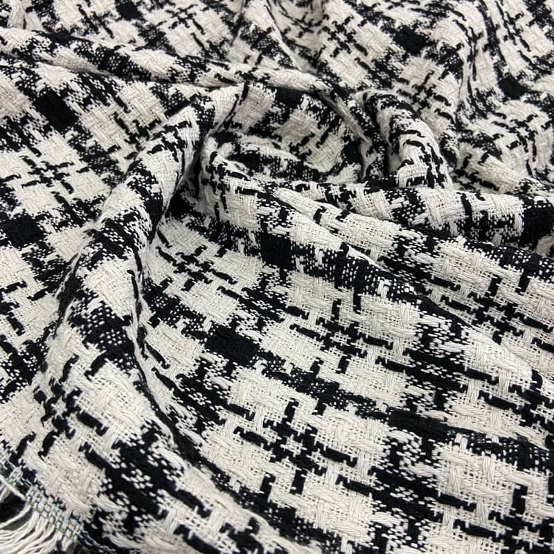 Tecido Tweed Paris Geométrico 1 Metro x 1,50M de Largura