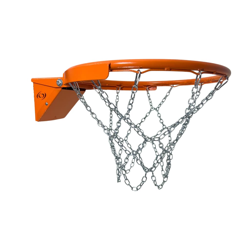 Aro De Basquete Oficial Retrátil com Molas e Rede Corrente Aço