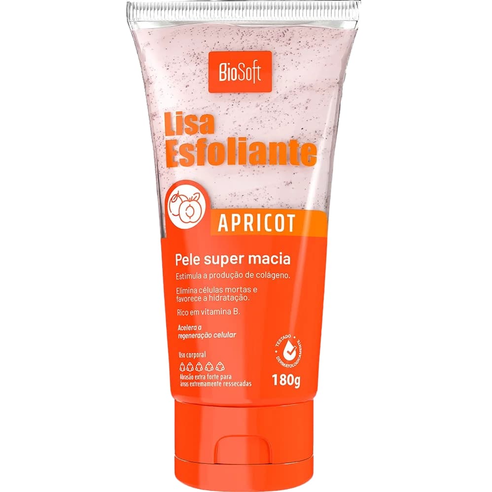 Esfoliante Semente de Apricot Bio Soft 180g