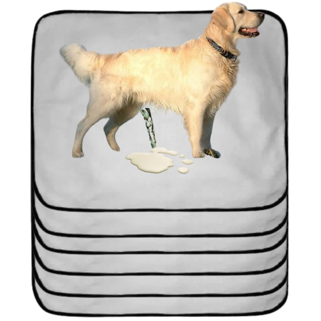 Kit 6 Tapete Higienico Grande Ultra Absorvente Dupla Camada Lavavel