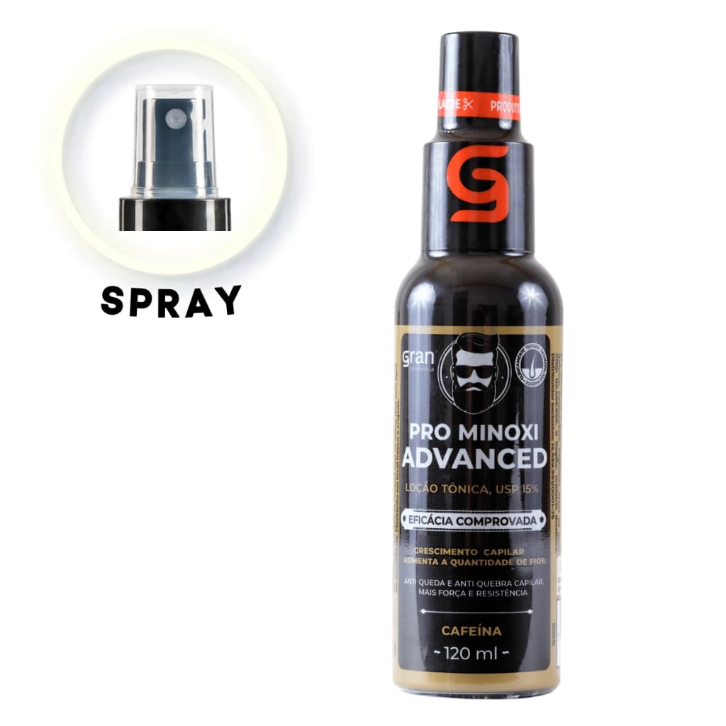 Pro Minoxi Advanced Serum de Crescimento Barba Cabelo e Sobrancelha 120ml