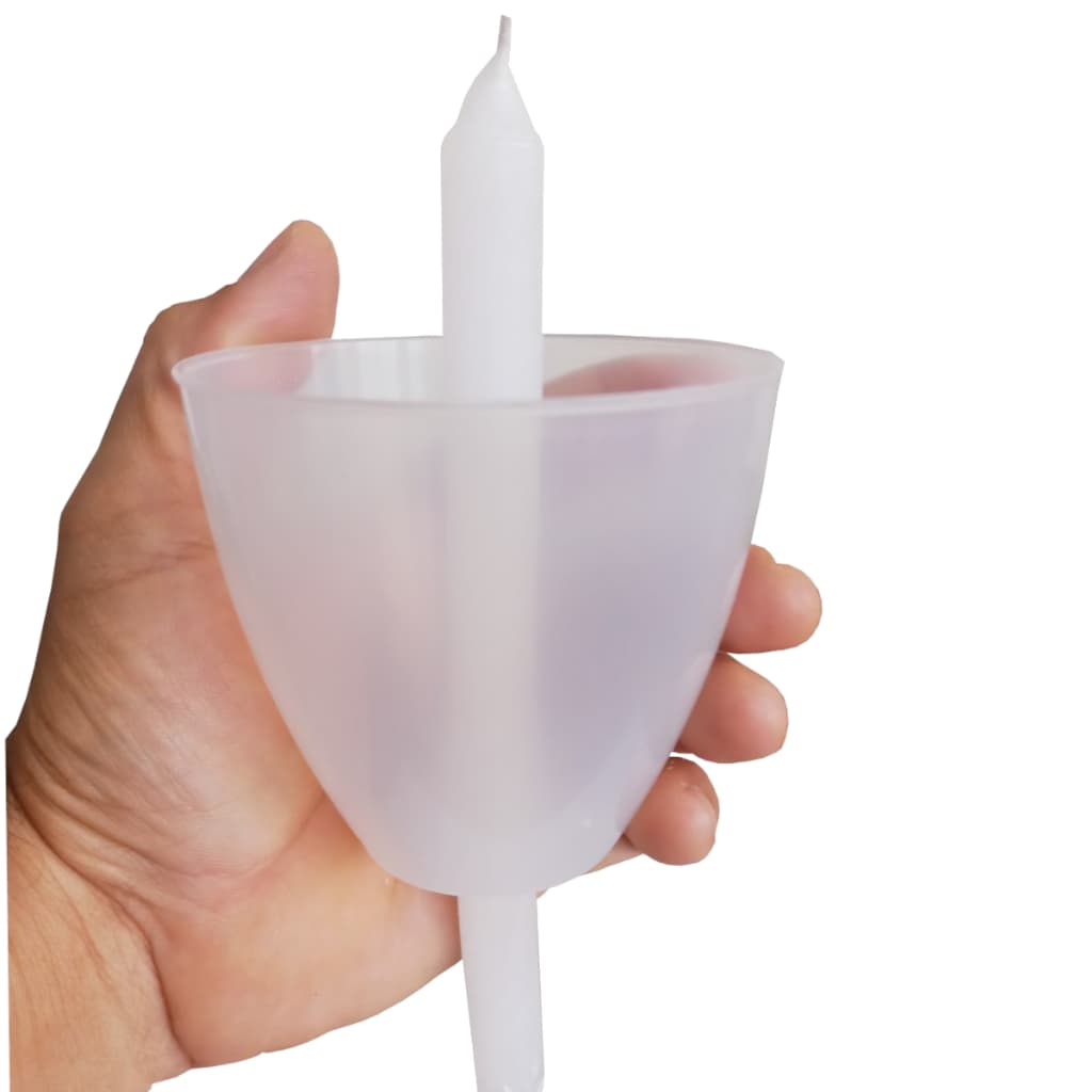 Protetor de vela Palito Para Procissão 10 uindades