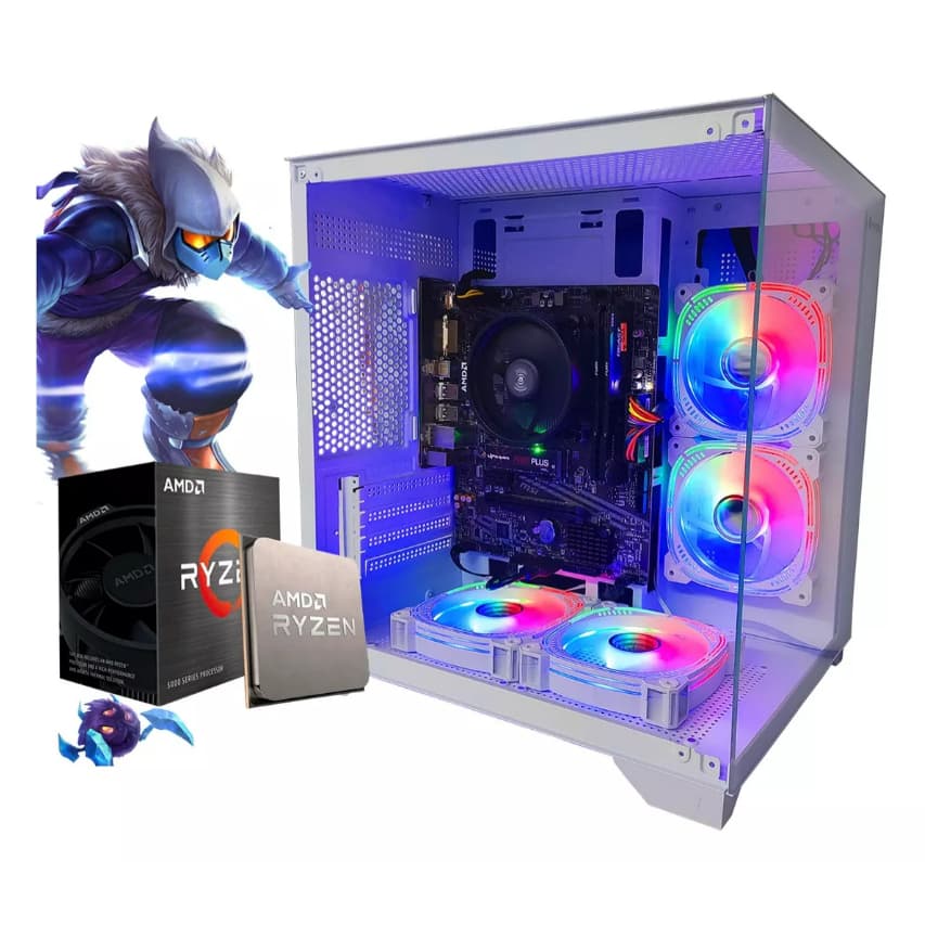 PC Gamer AMD RYZEN 5 16GB DDR4 SSD 240gb - Jogo todos os jogos da atualidade