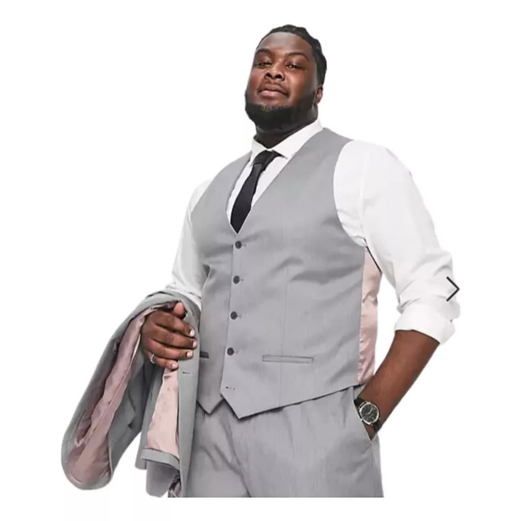 Colete Social Masculino Plus Size Tamanhos Especiais