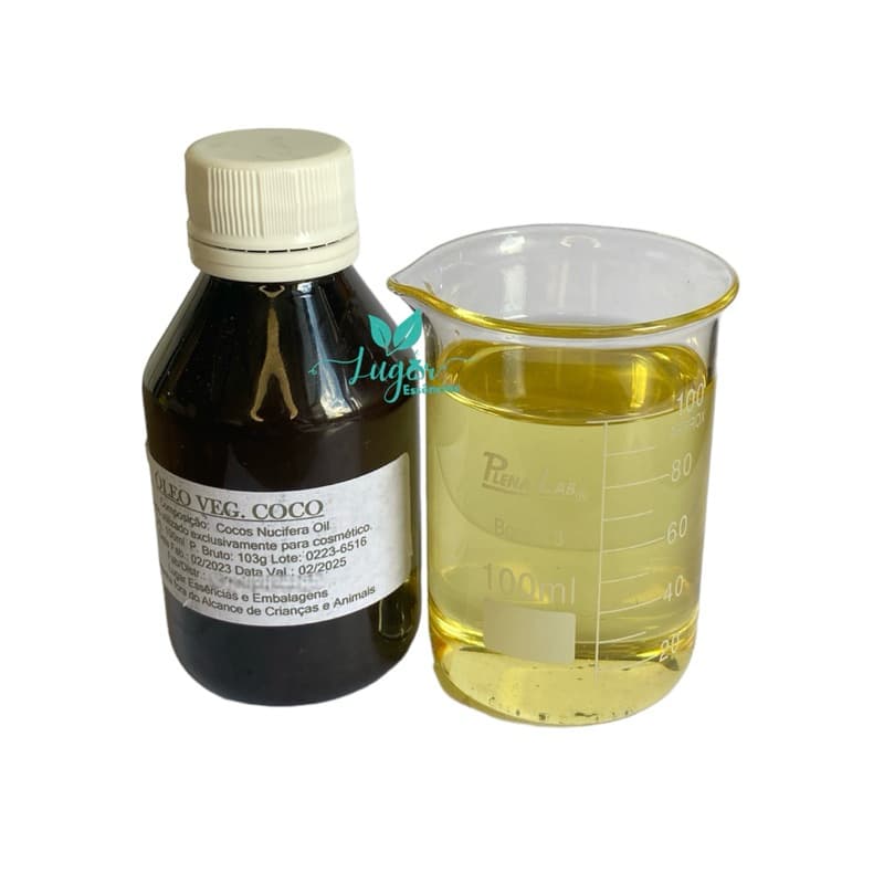 Óleo Vegetal Coco 100ml - Uso Cosmético