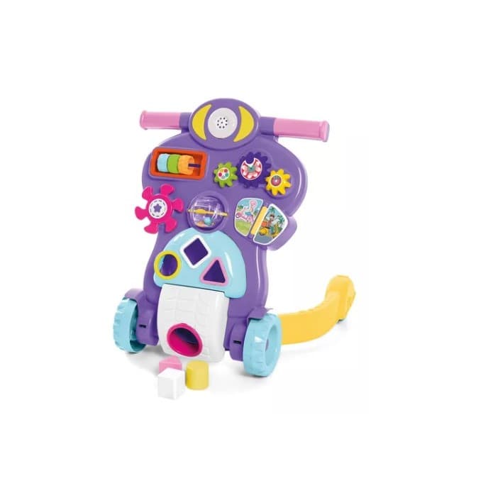 Andador Infantil Bebê Piloto Educativo Com Som E Luz Tateti