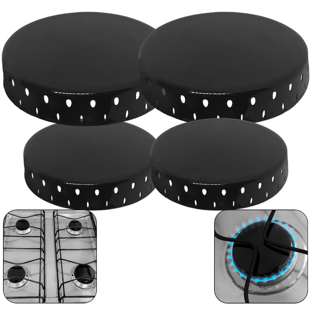 4 Espalhador Tampinha Fogao Dako Continental Consul 2 Pequeno 2 Grande