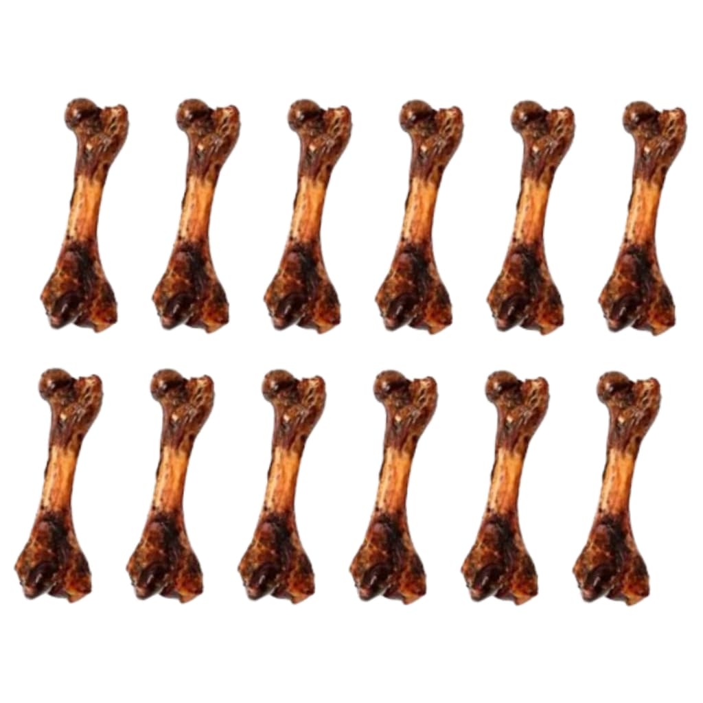 Osso Canelinha Defumada Caixa Com 12 Unidades Para Cachorros
