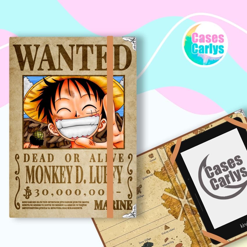 Capa para Kindle - One Piece - Cartaz de Procurado