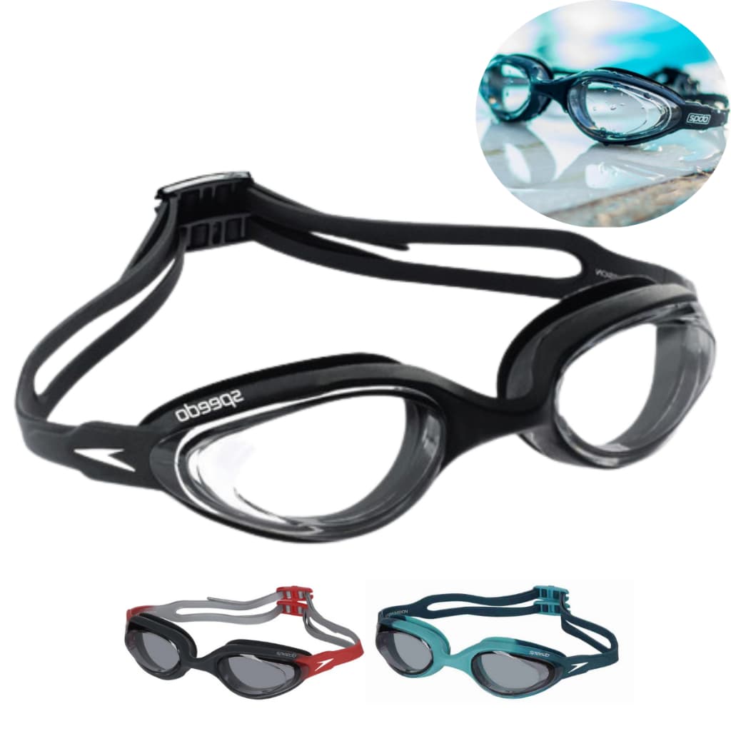 Óculos Natação Speedo Hydrovision UV Antiembaçamento Adulto