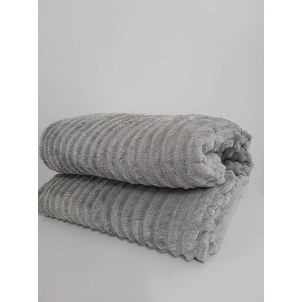 COBERTOR MANTA CANELADA CASAL ALTO RELEVO 2,00 X 1,80 LUXO - VARIAS CORES - PRONTA ENTREGA