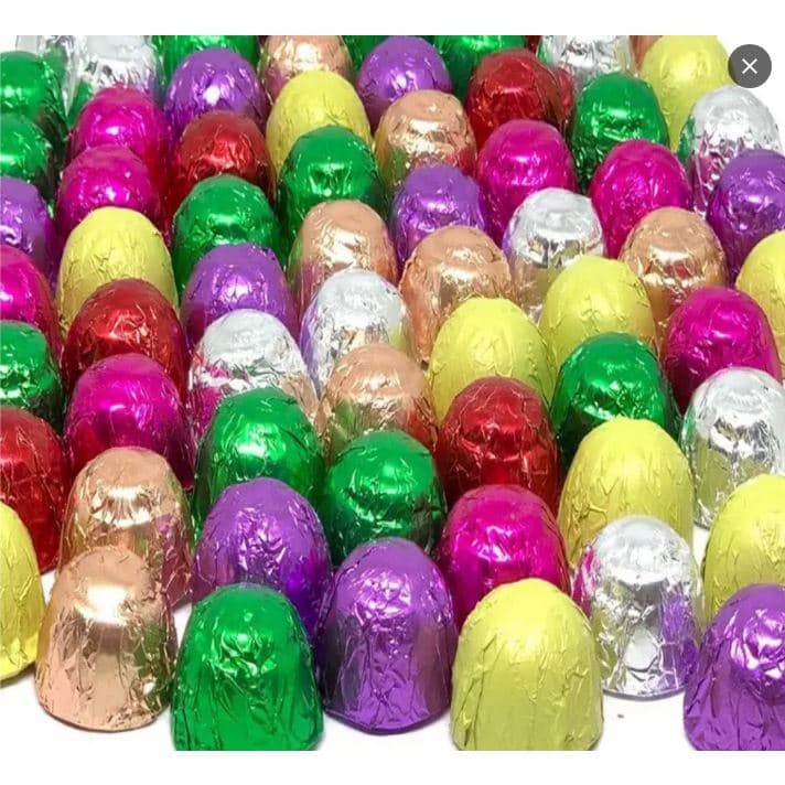 Papel Chumbo 300 unidades 8x7,8cm para embrulhar Bombom e trufa