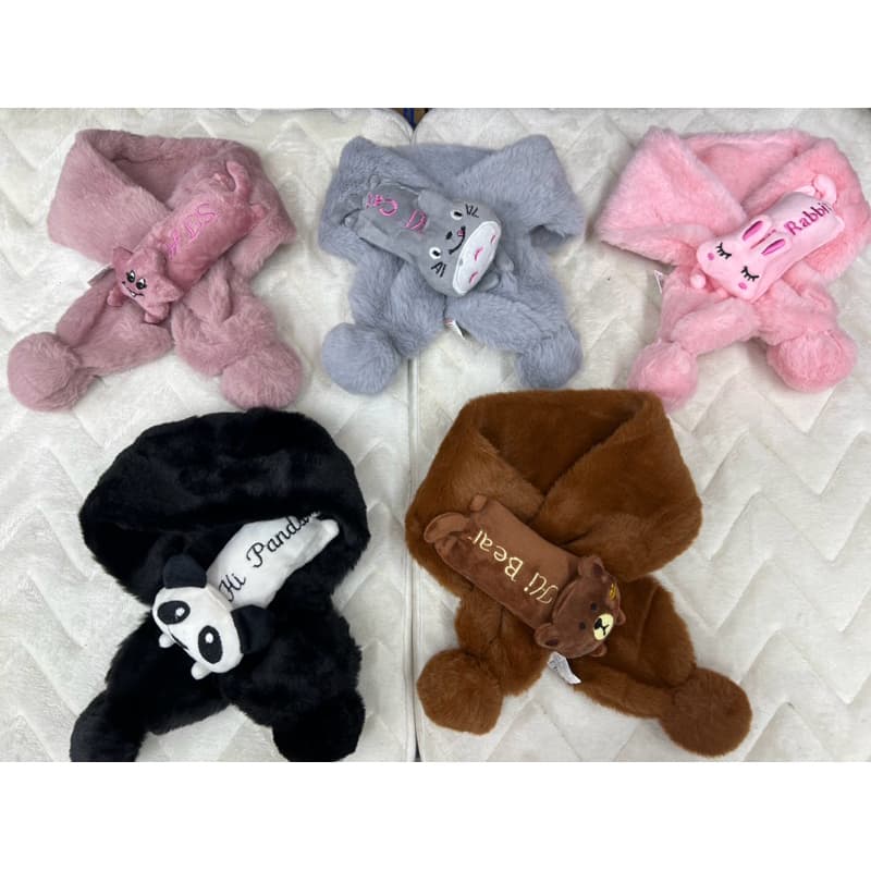 Cachecol Infantil Quente Fashion Para 3-12 Anos( 1 unidade)