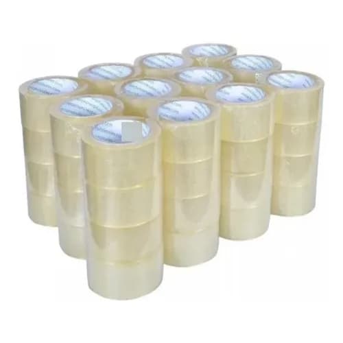 10 fitas adesivas 100 metros transparente cola forte ecommerce embalagens