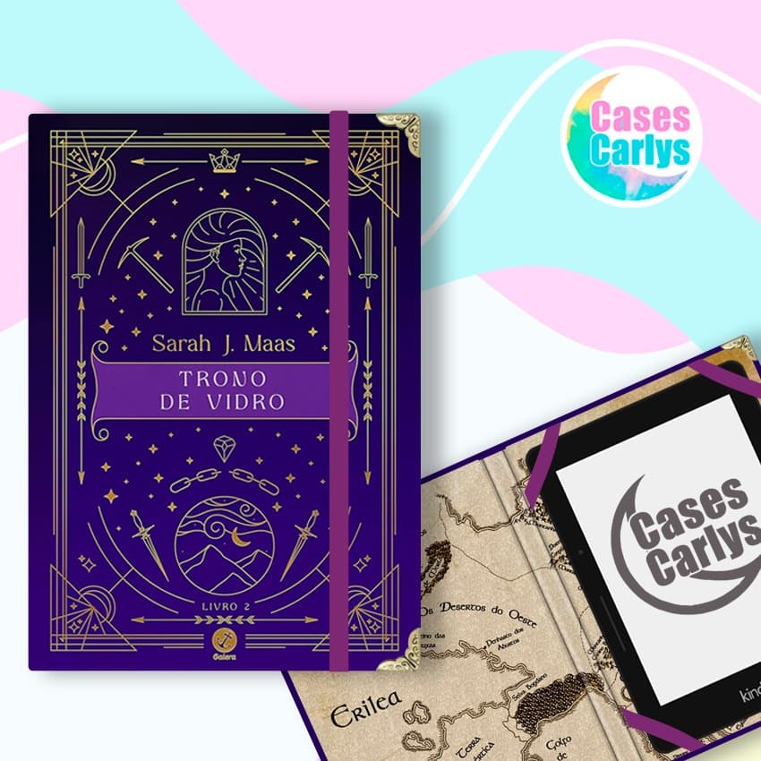 Capa para Kindle - Coleção Trono de Vidro