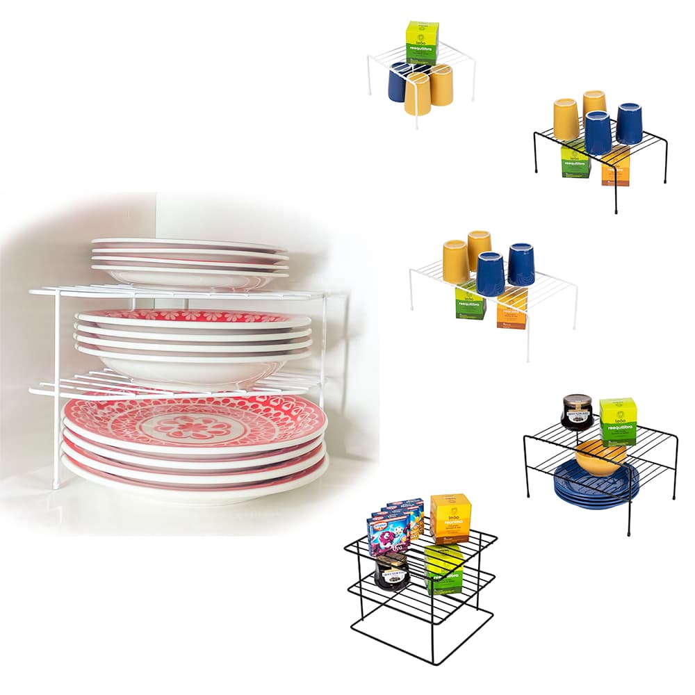 Prateleiras Divisora Organizadores de Armário Cozinha Aramado peças individuais