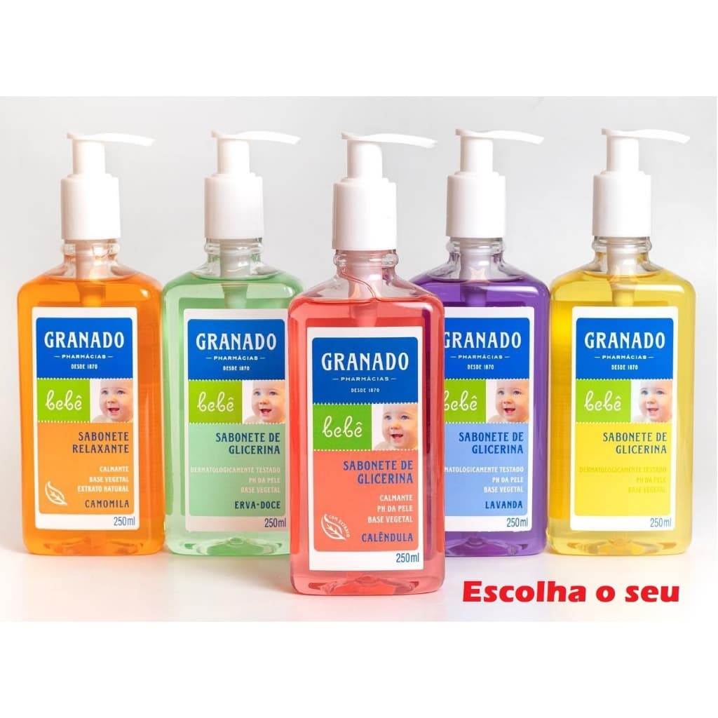 Sabonete Liquido de Glicerina GRANADO Bebê 250 ml