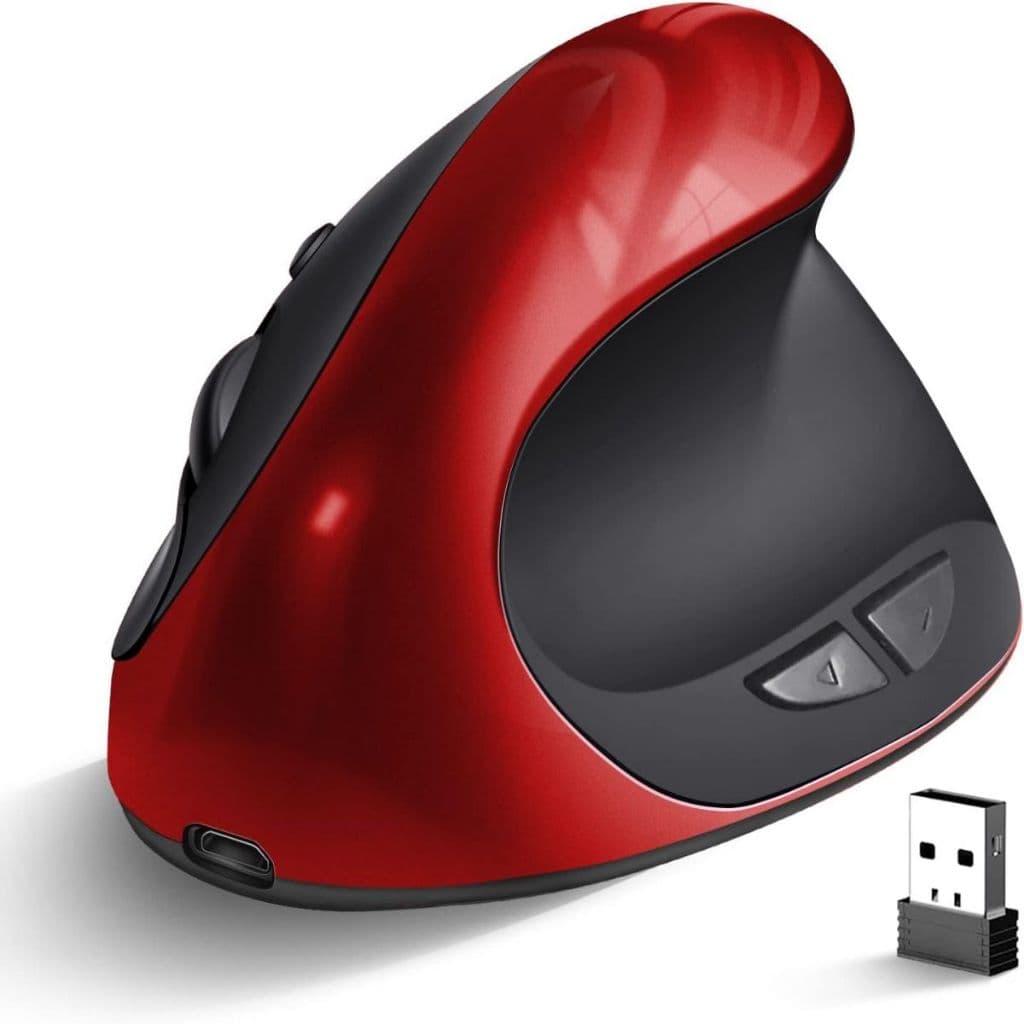 VT-883 Mouse óptico ergonômico vertical Anker 2.4G
