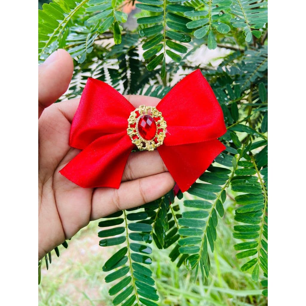 Laço / Lacinho Fita Cetim GITEX N9 (38mm) C/ CHATON e Medalha - para lembrancinha de festa