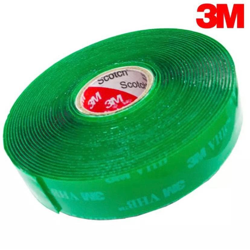 Fita Dupla Face 3M - 15mm - Fita Adesiva Fixa Forte Transparente - Fita VHB - Extra Forte -Multiuso - 15mm 3M Original