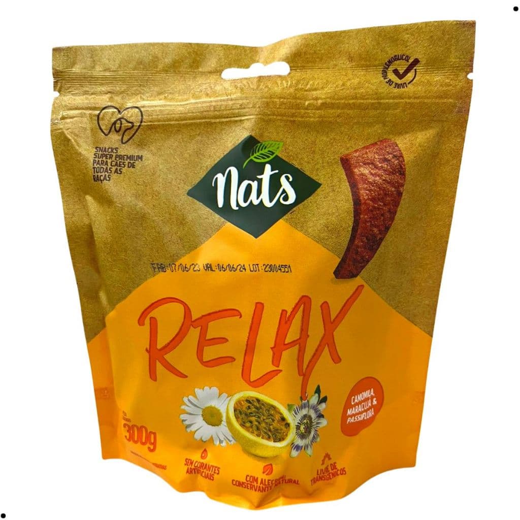 Bifinho Natural Natrelax 300g petisco para cães