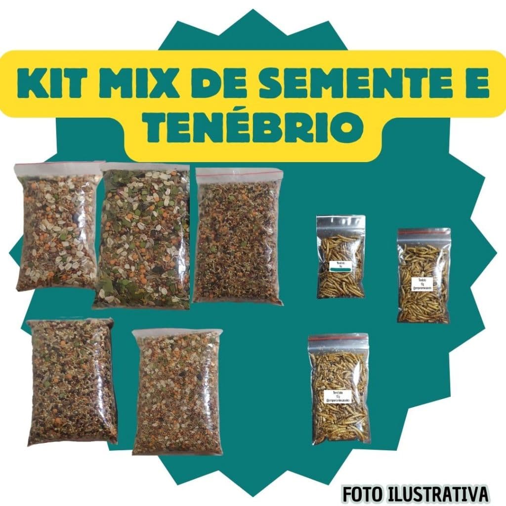 Kit Mix Sementes + Proteína