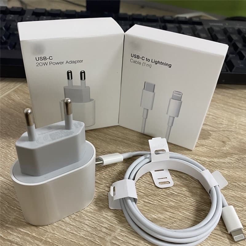 {ORIGINAL} Carregador iPhone Cabo+Fonte XR,11,12,13,14 LACRADO