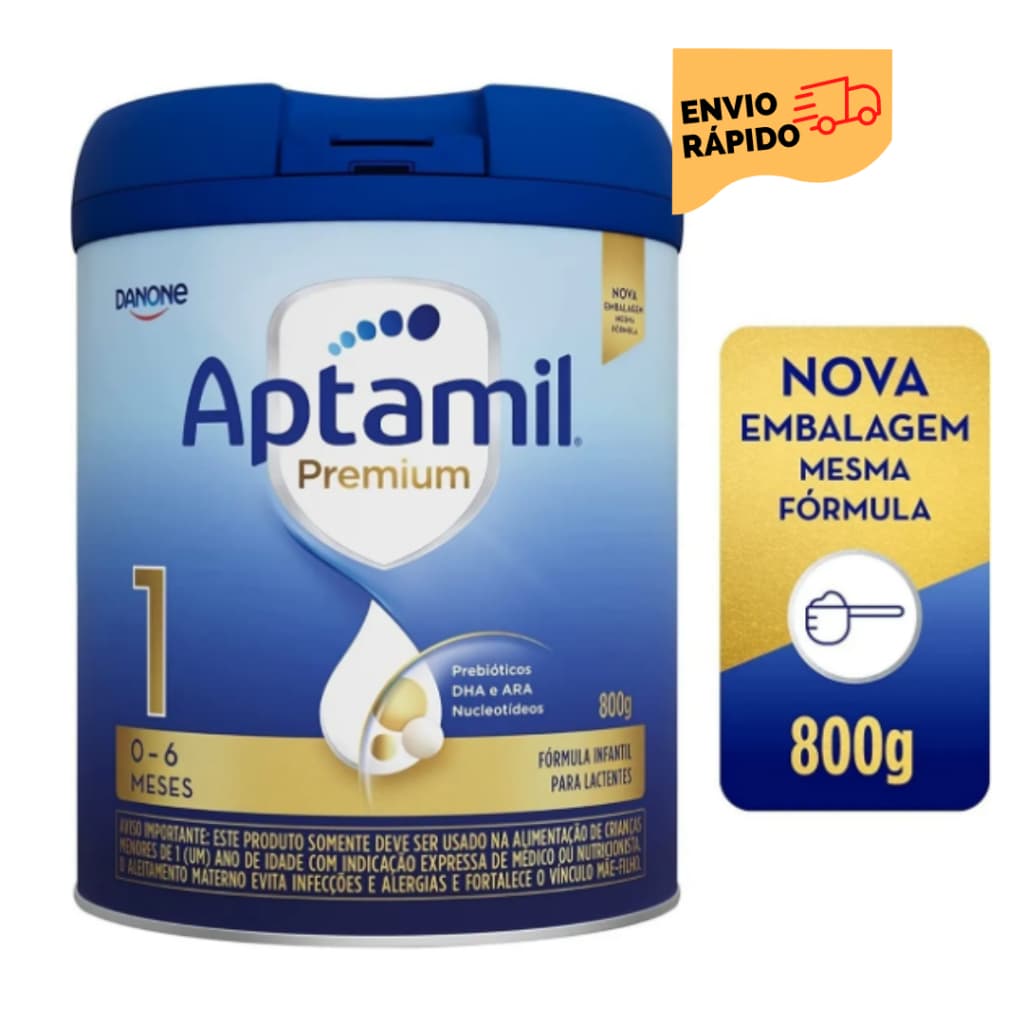 Fórmula infantil Aptamil Premium 1 Danone -800 g