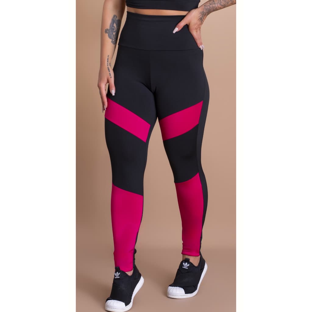 Calça Legging Fitness Academia Feminina GJR Modas