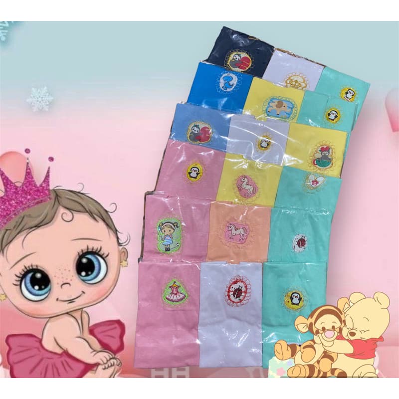 Kit 10 camisetas RN Bebê 100% Algodão