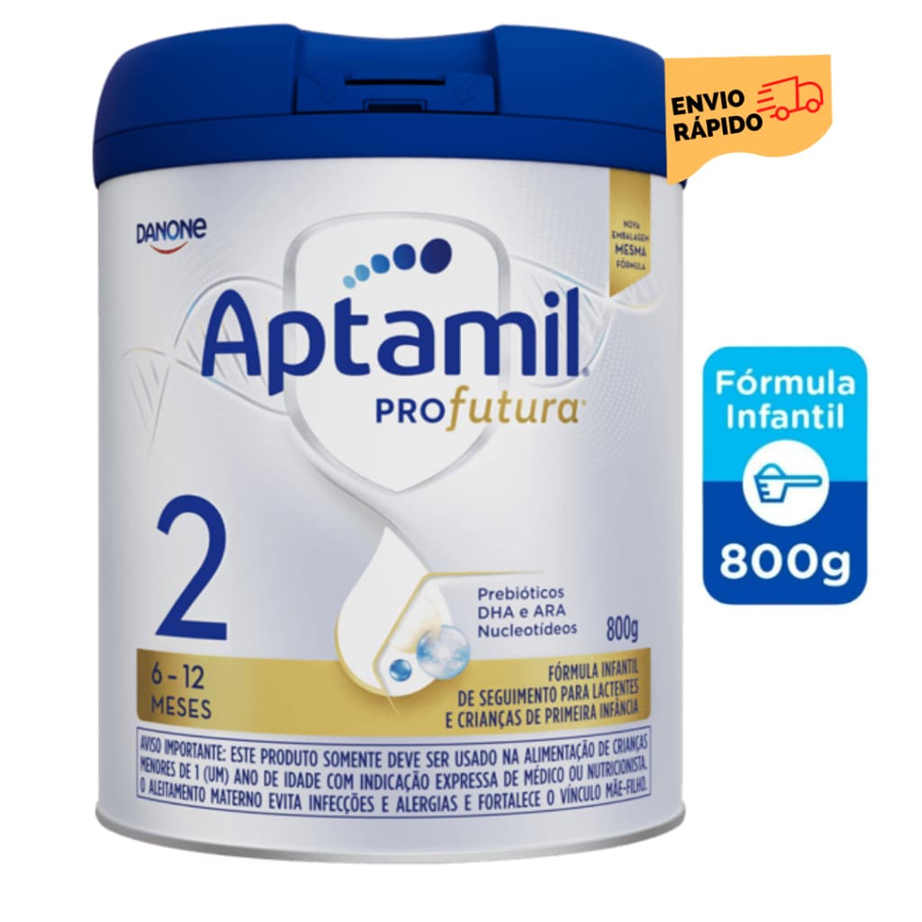 Aptamil Profutura 2 -Fórmula infantil em pó Danone- 800 gr