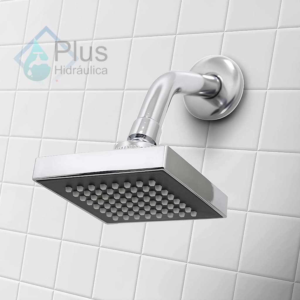 Ducha Chuveiro Aquecedor Solar a Gás Quadrado