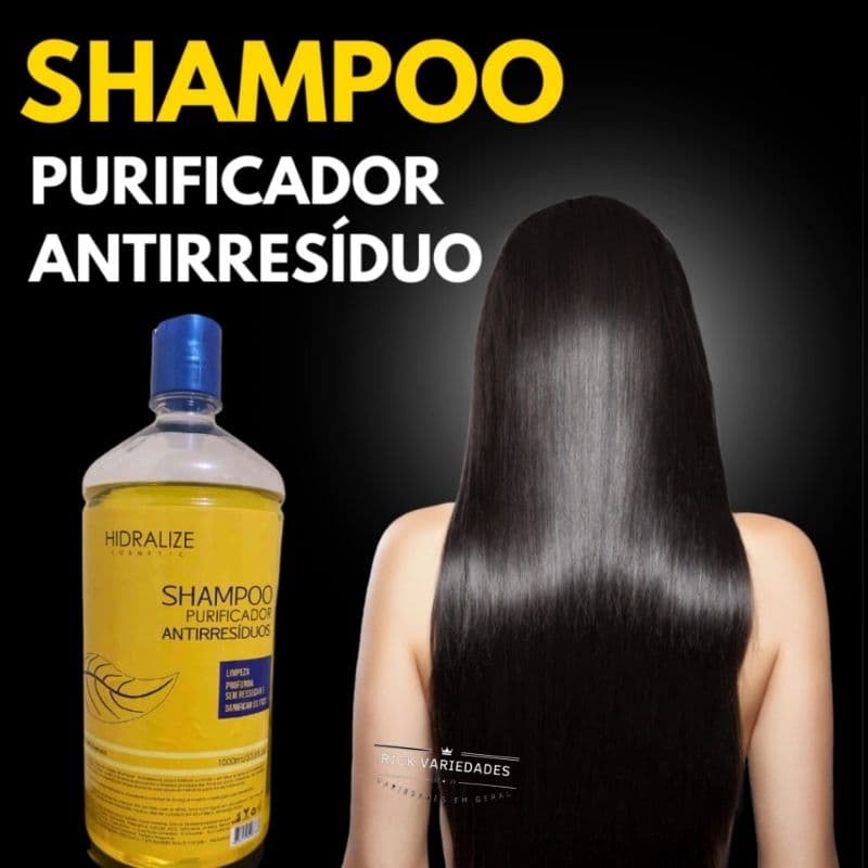 Shampoo Anti-Resíduos  Limpeza Profunda 1L