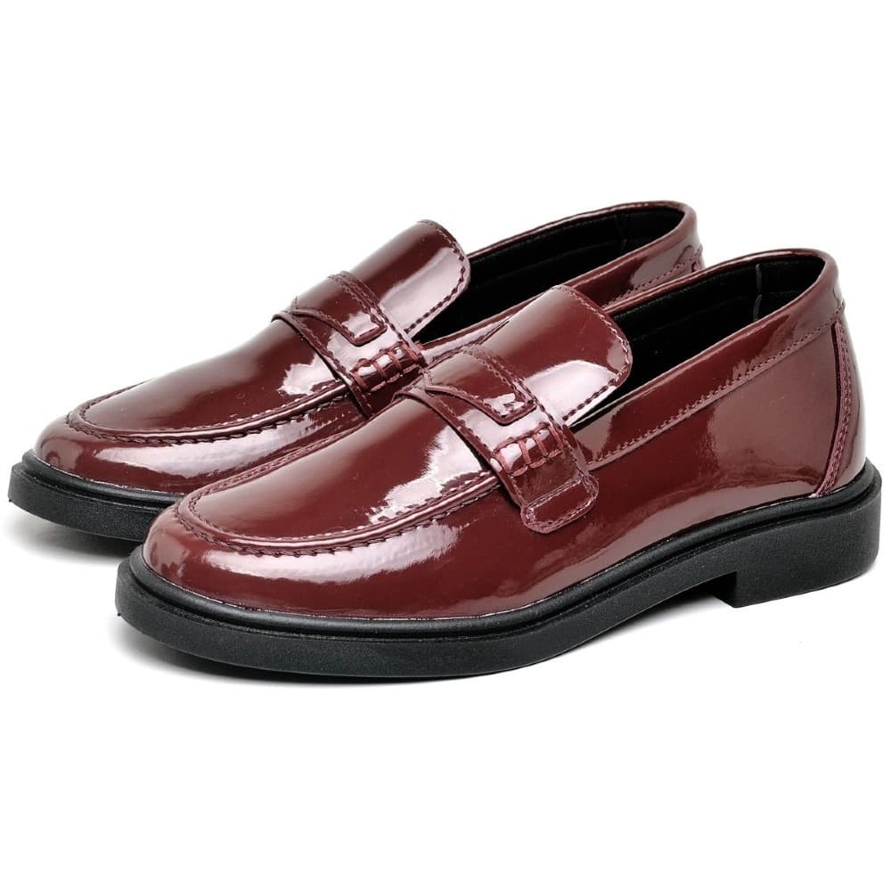 Sapato Feminino Dubuy Mocassim Cherry Red Eva 1416BD
