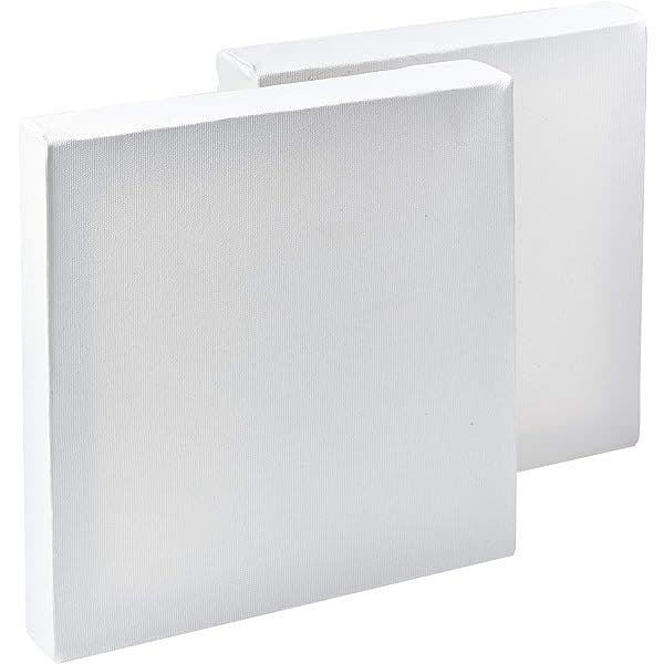 Tela de Pintura 12x12 - Pacote com 5 unidades