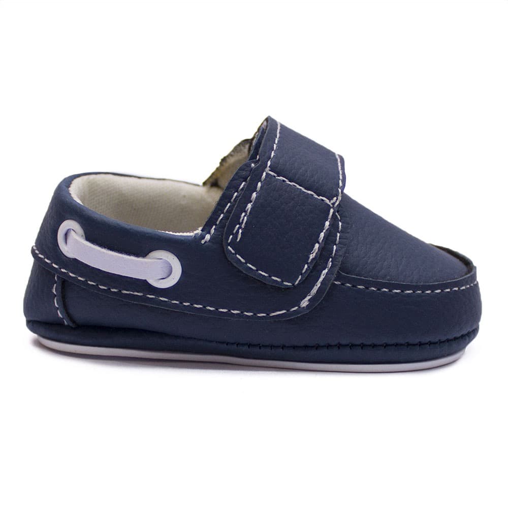 Sapatinho Bebê Infantil Casual Mocassim Clássico Moderno velcro Calce Fácil Macio confortável promoção