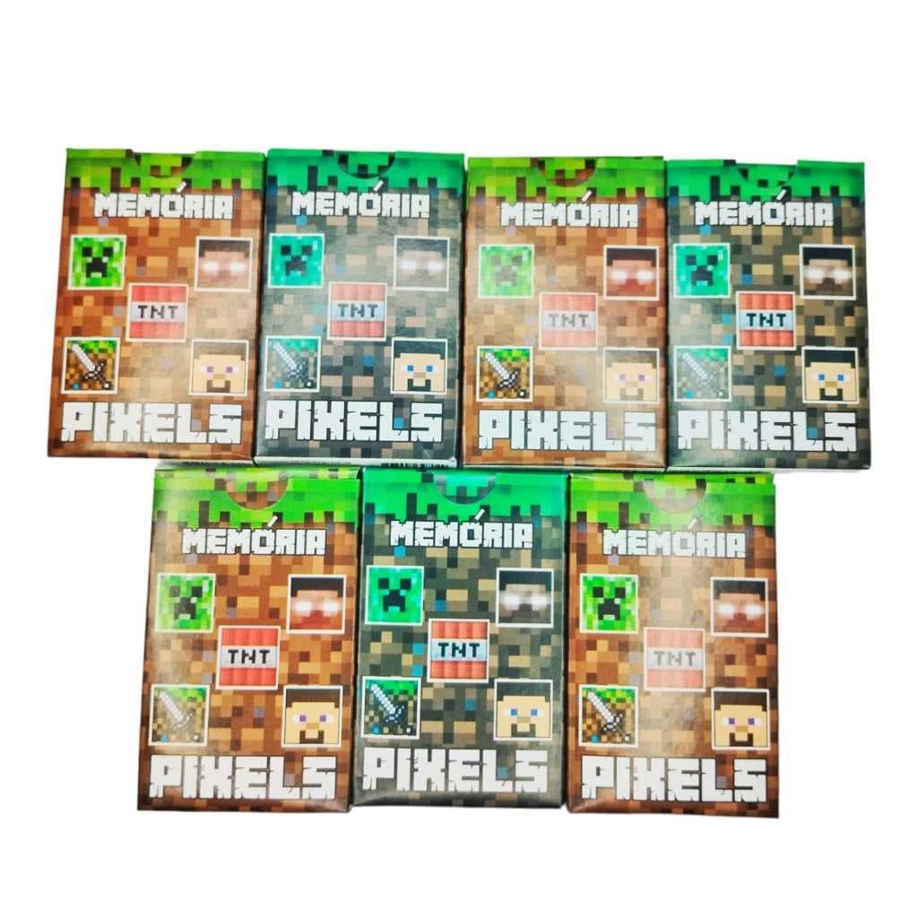 Kit 20 Jogo Da Memoria Mine Infantil Para Kit Festa Lembrancinha Aniversario Prenda Quermesse