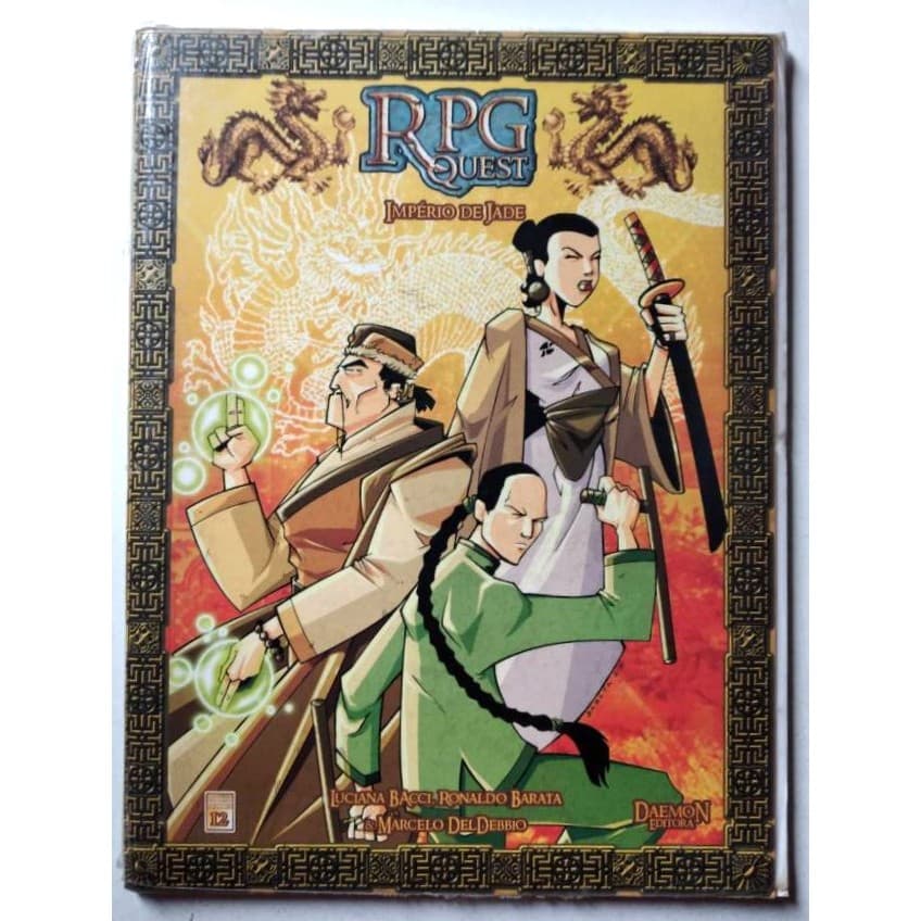 Rpg Quest 5 - Império De Jade - Ed. Daemon/RPG